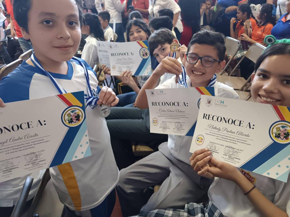 162 niños destacan en la quinta Olimpiada Nacional Infantil de Matemáticas