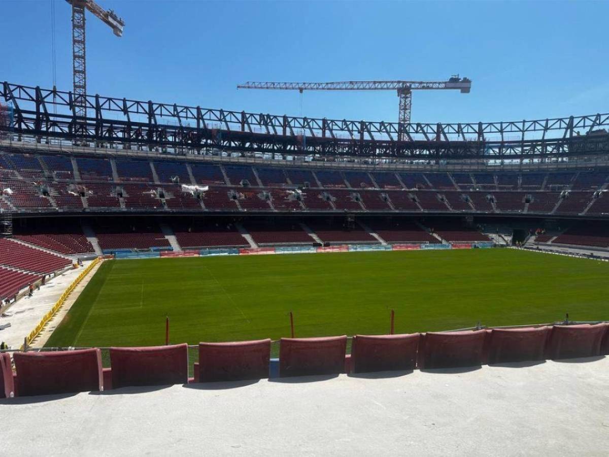 Barcelona muestra impresionantes nuevas imágenes del Spotify Camp Nou