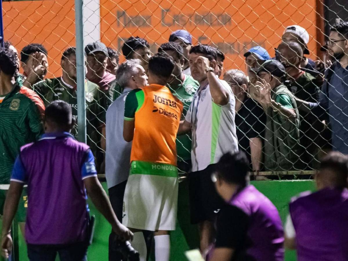 Polémica: Enfrentamiento entre Lavallén y aficionado del Marathón y así terminó todo