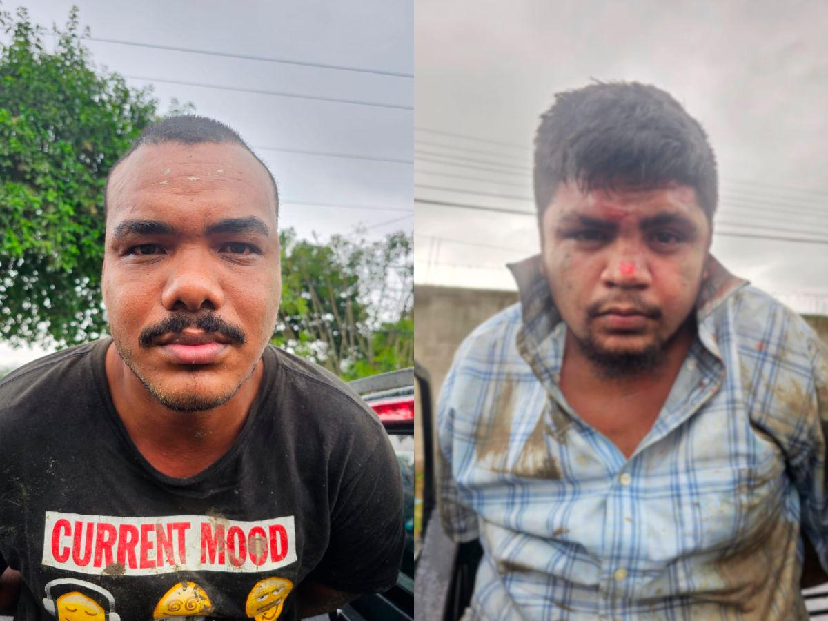 Capturan a dos hombres tras enfrentarse con policías militares en Chamelecón