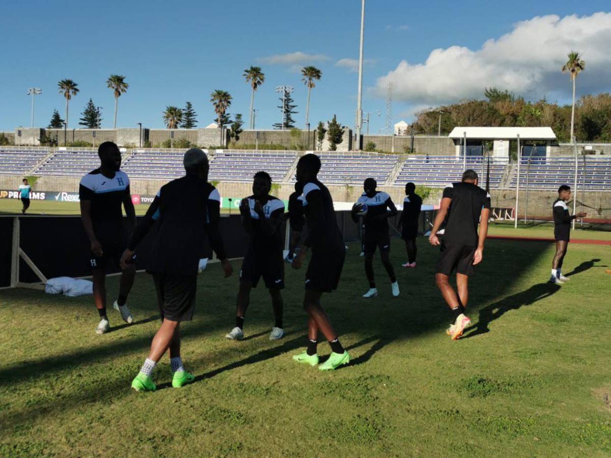 Honduras pule sus piezas a un día de enfrentar a Bermudas por la Copa Oro