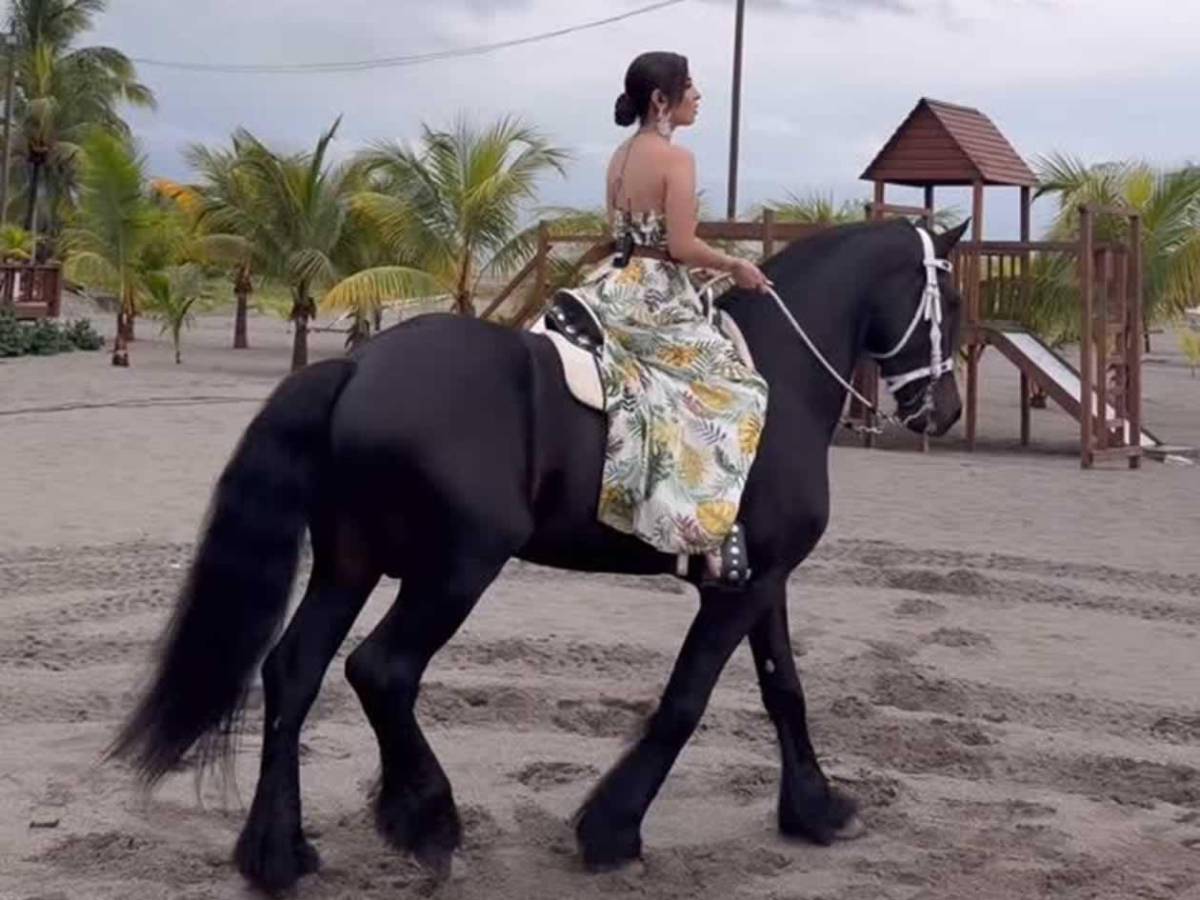 Presentadora Laura Meza, ex de Rodrigo Auzmendi, impacta en playas de La Ceiba con bikinazo