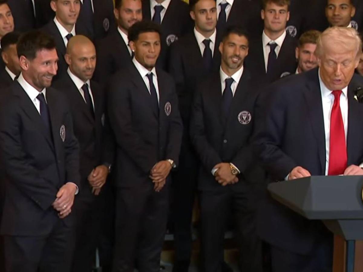 Messi visita a Trump y su reacción cuando mencionó a Cristiano: hondureño en la Casa Blanca