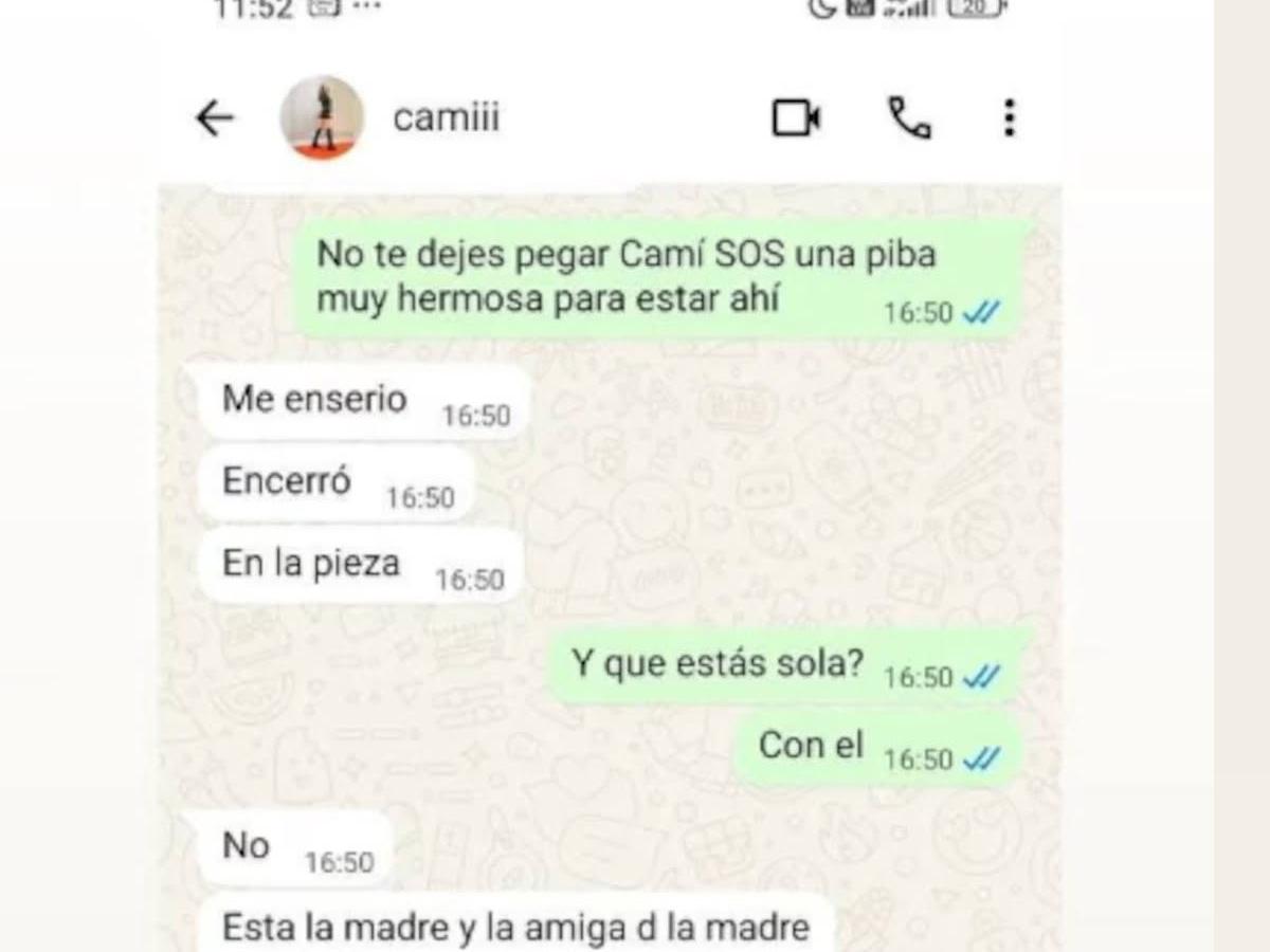 Revelan chats de Camila con sus amigas antes de ser asesinada: Me encerró... No me deja ir