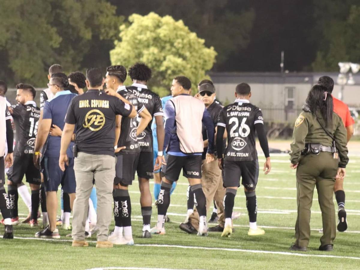 A los golpes Olimpia y Motagua: zafarrancho, expulsados y bellezas en New Orleans