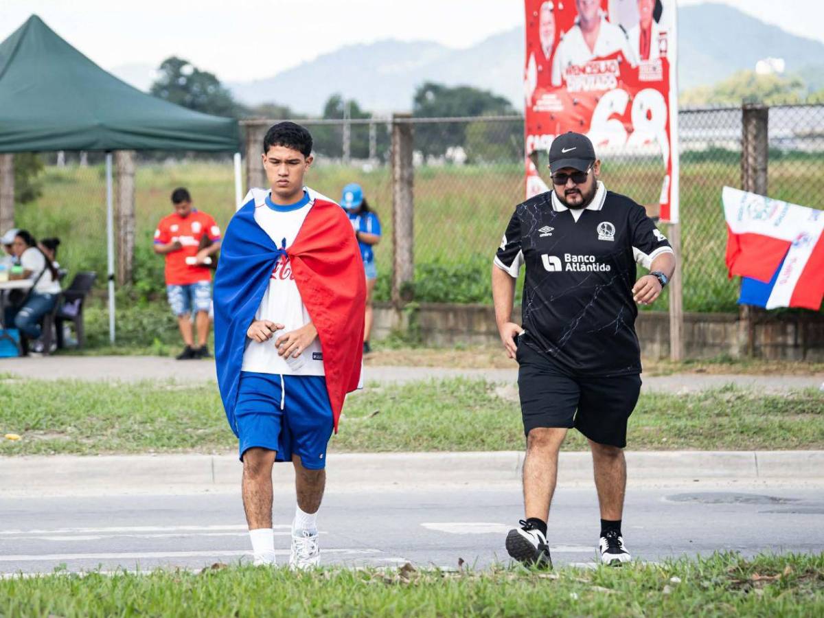 La Furia Verde encendió la previa: ambientazo total antes de la final Marathón - Olimpia