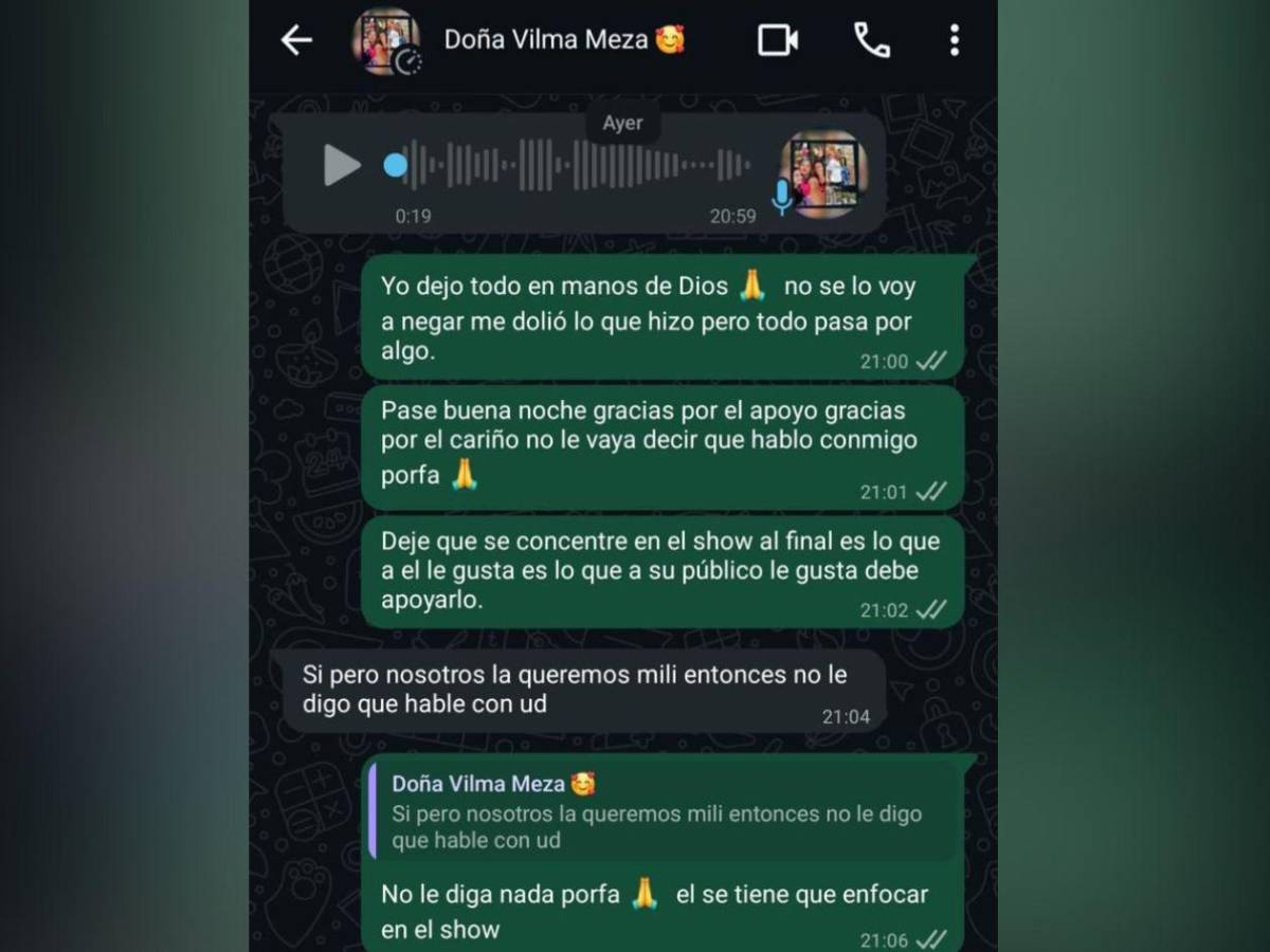 Milagro se enoja y revela el chat con la única persona que regaña a Supremo