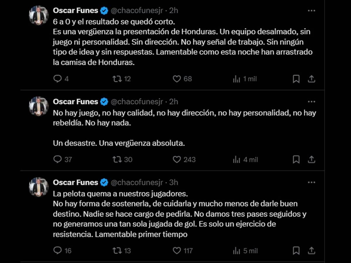 Faitelson y 'ChepeBomba' trituran a Honduras: reacción de prensa y señalan culpables