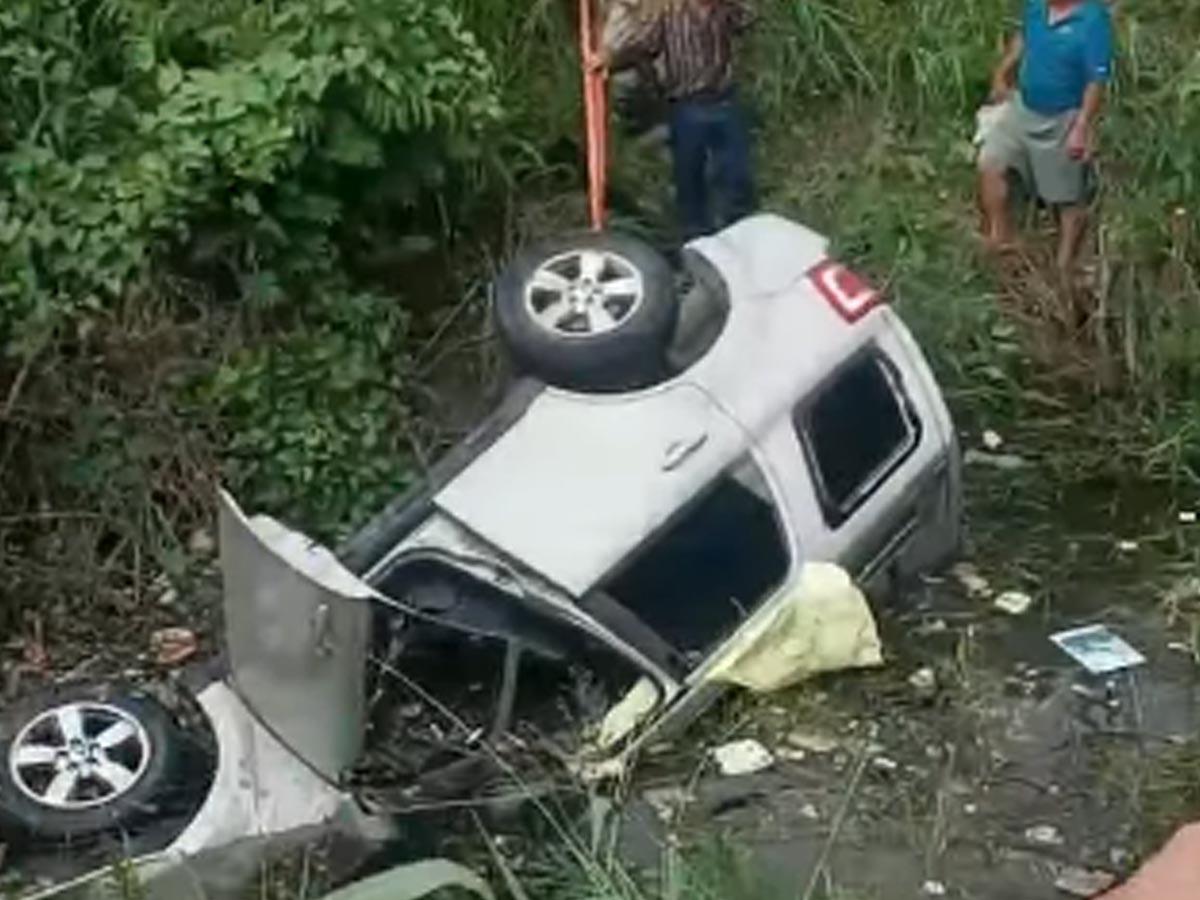 Fatal destino para familia que se accidentó en San Manuel