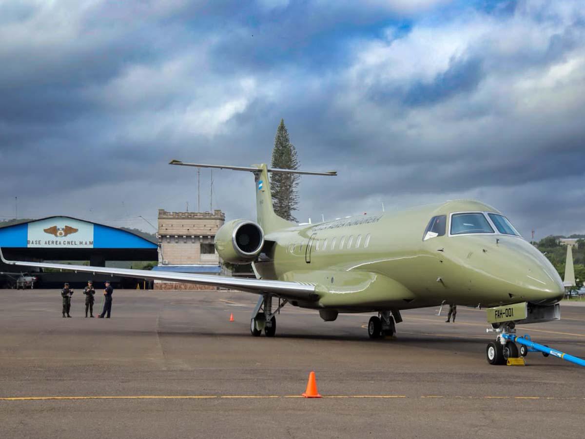 Honduras vende avión presidencial por $5.1 millones; fue comprado en $14.8 millones en 2014
