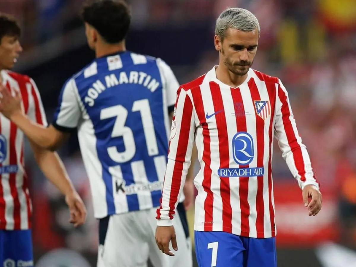 Simeone hundido, Griezmann con triste final y 'madridista' festeja la Copa del Rey