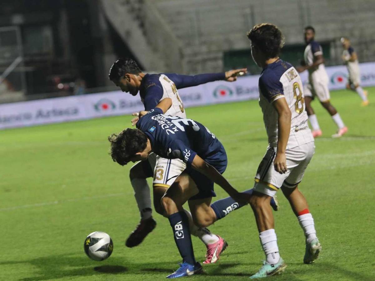 Festejo a lo Messi en Motagua, tristeza de Potros y Auzmendi bien acompañado
