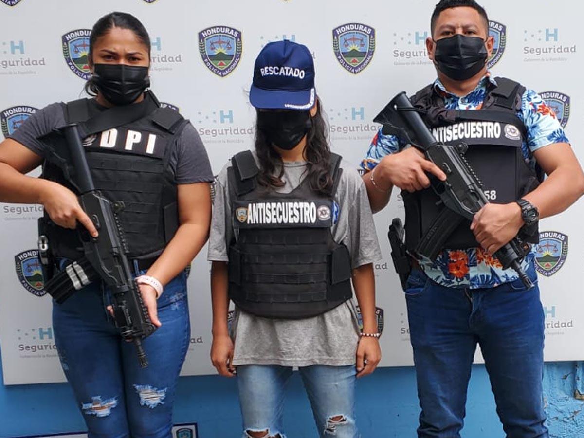 Jovencita de 16 años fingió su secuestro en San Pedro Sula
