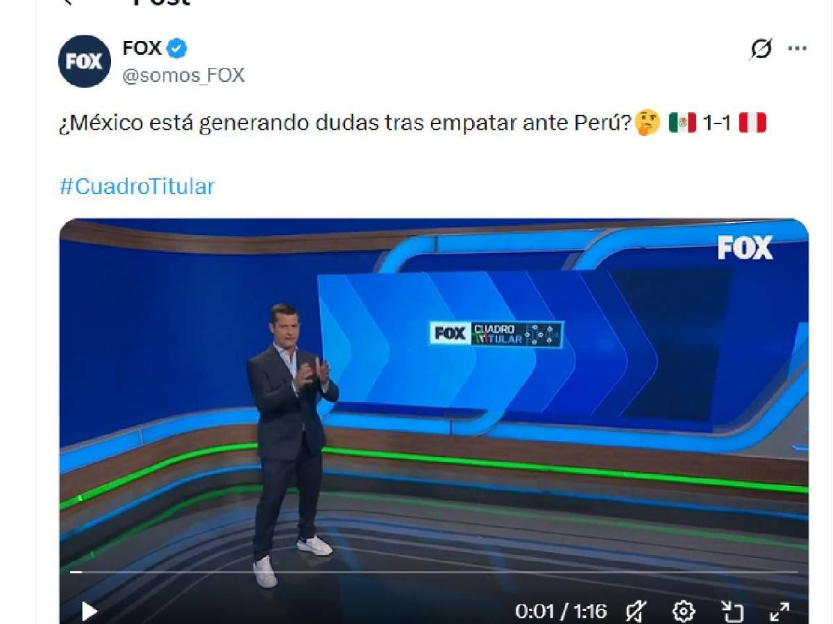 Decepción y preocupación en México tras juego: Faitelson lanza advertencia