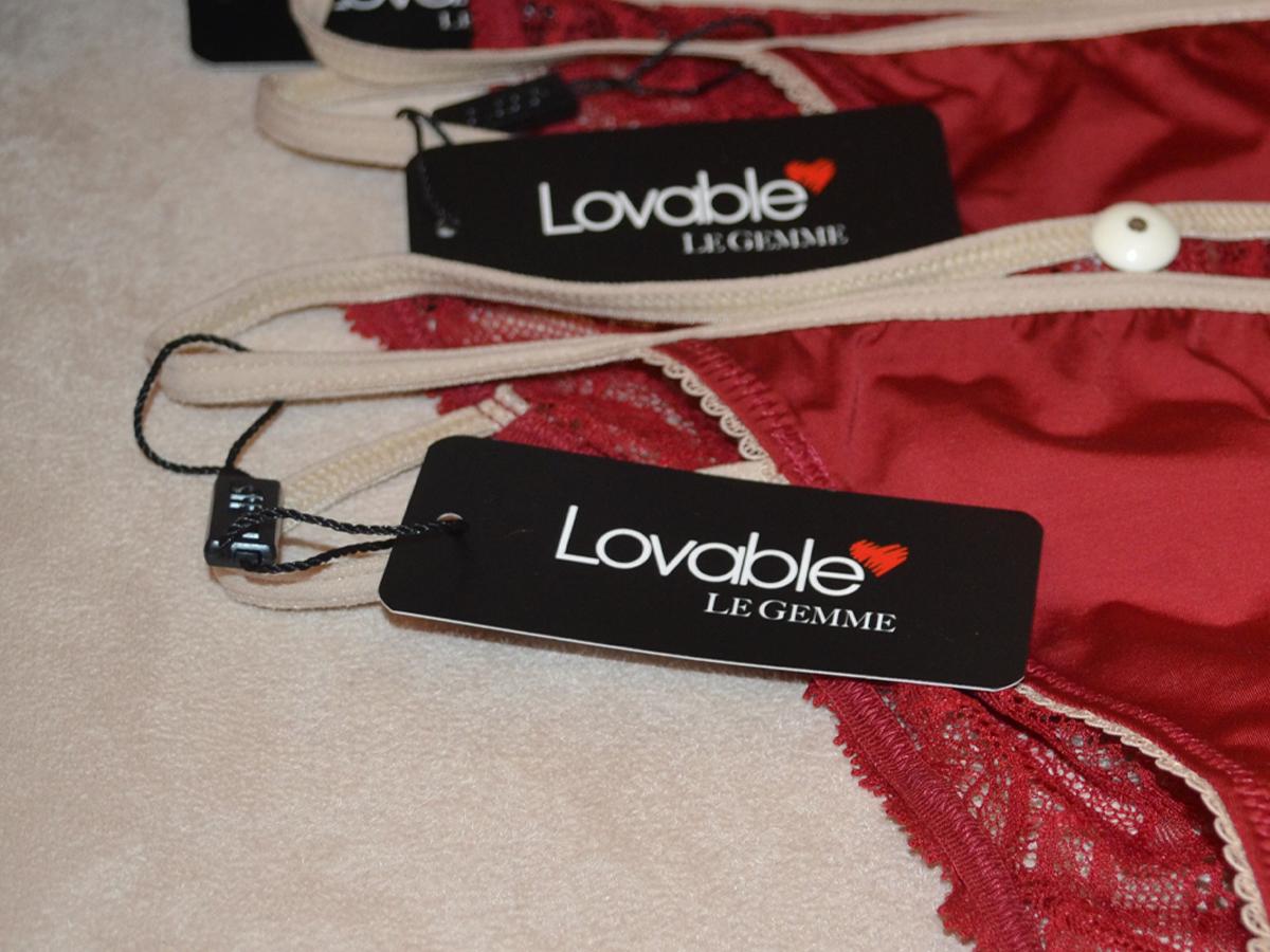 Los sellos de garantía en las etiquetas de los productos Lovable son fáciles de identificar. Los falsificadores de estos productos no incurren en estas inversiones por su alto costo.