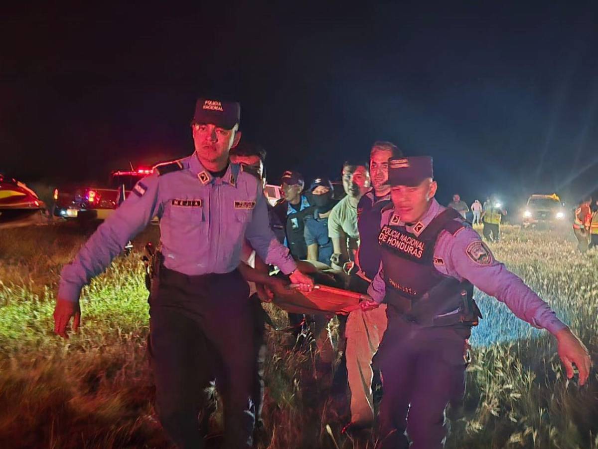 Héroes de Roatán: rescataron con vida a cuatro pasajeros de avión que cayó al mar