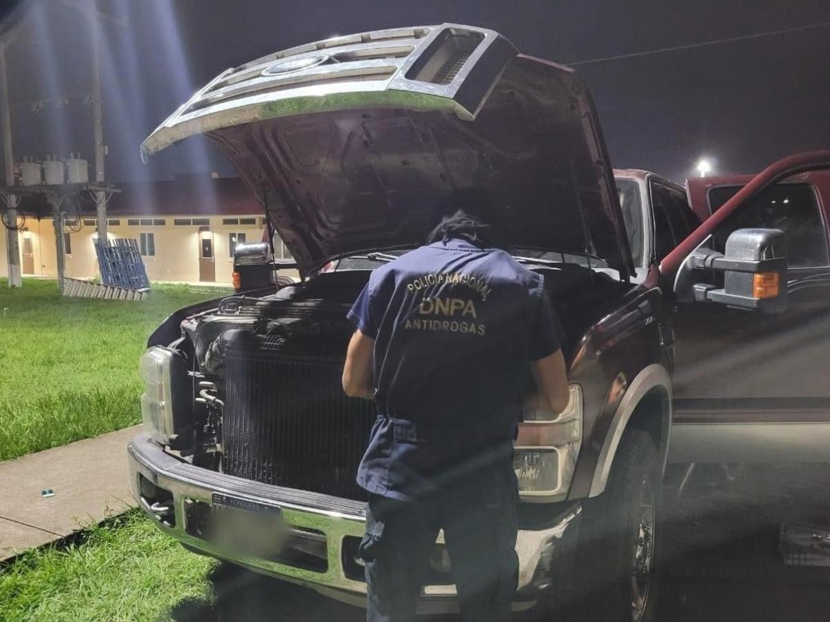 Decomisan droga valorada en 15 millones de lempiras en Tela