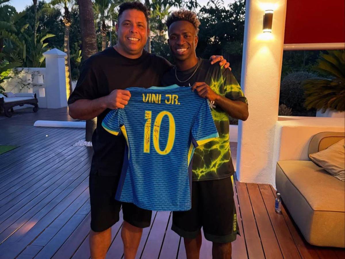 Vacaciones de lujo: Vinícius con su ídolo y Endrick celebrando su luna de miel