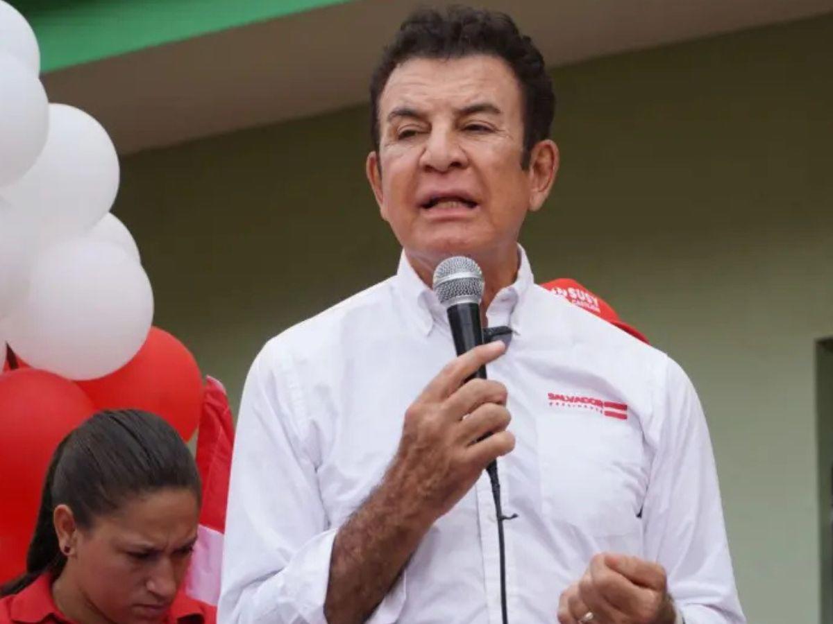 Salvador Nasralla: Yo no soy enemigo de la empresa privada como la candidata de Libre