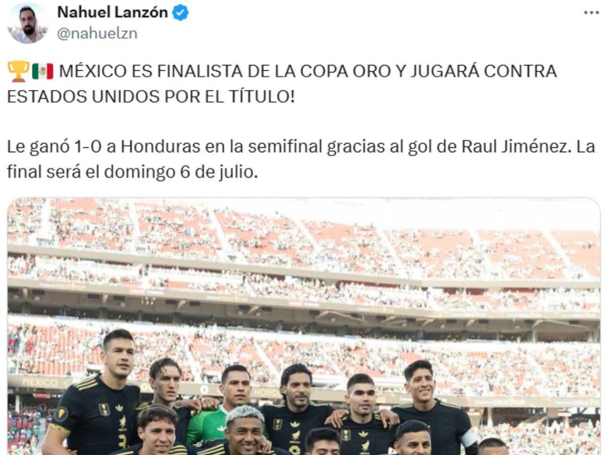México- Honduras: Faitelson con ácido comentario y famoso europeo sorprendido