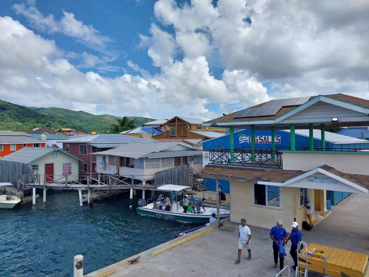 Así es Bonacca, el cayo donde vive casi todo Guanaja