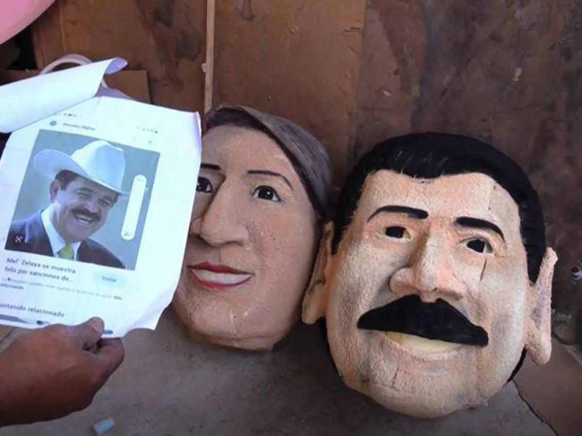 La quema de monigotes se mantiene entre las tradiciones.