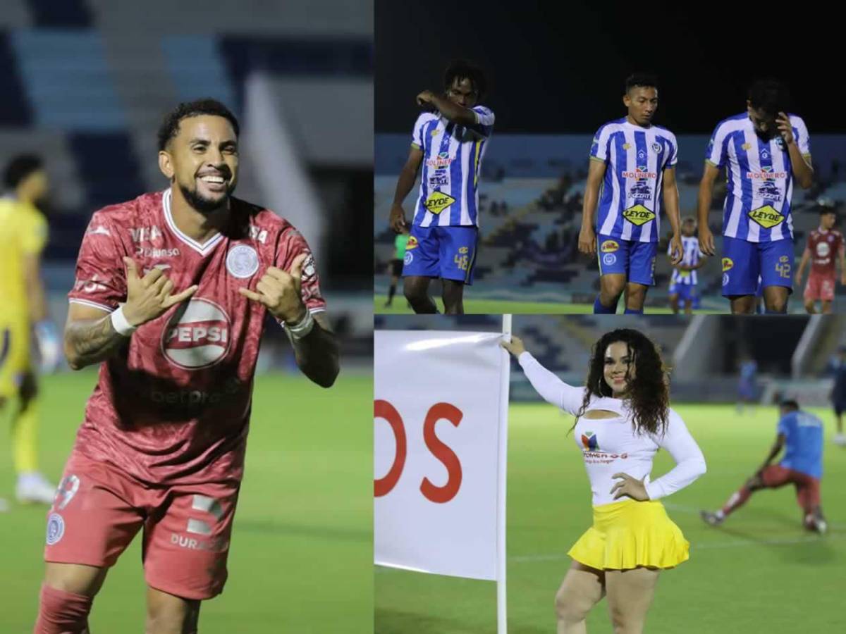 Motagua celebra el liderato, tristeza del Victoria y chicas cautivaron en La Ceiba