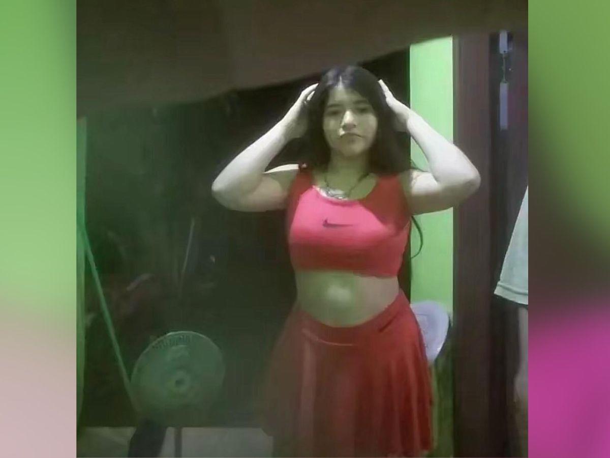 Así se mostraba en redes sociales Danely Muñoz, la quinceañera asesinada en Santa Bárbara