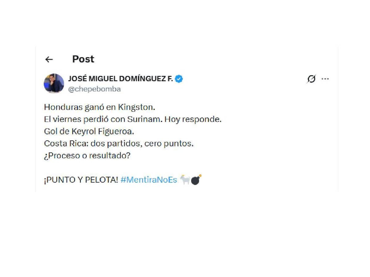 Locura e indignación tras triunfo de Honduras: Chepe Bomba y argentino sorprendieron