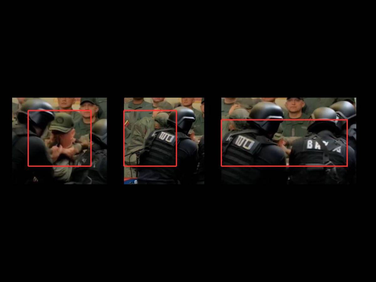 Comparativa en secuencia de las inconsistencias de las imágenes virales.