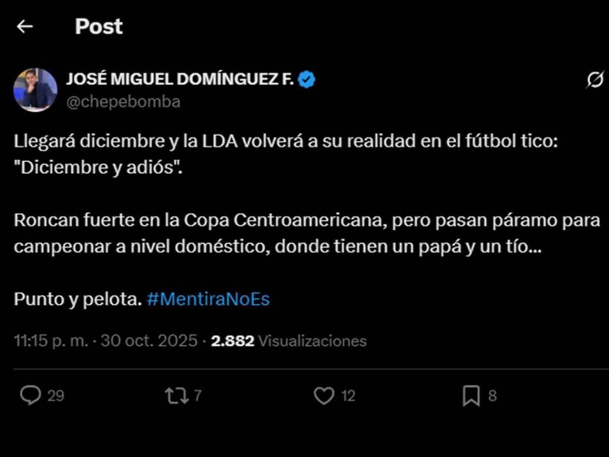 Alajuelense se sigue burlando de Olimpia, dardo de 'ChepeBomba' y Costa Rica advierte a Honduras