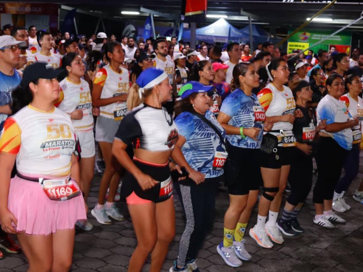 Emocionante: así arrancó la histórica edición 50 de la Maratón LA PRENSA-Gatorade