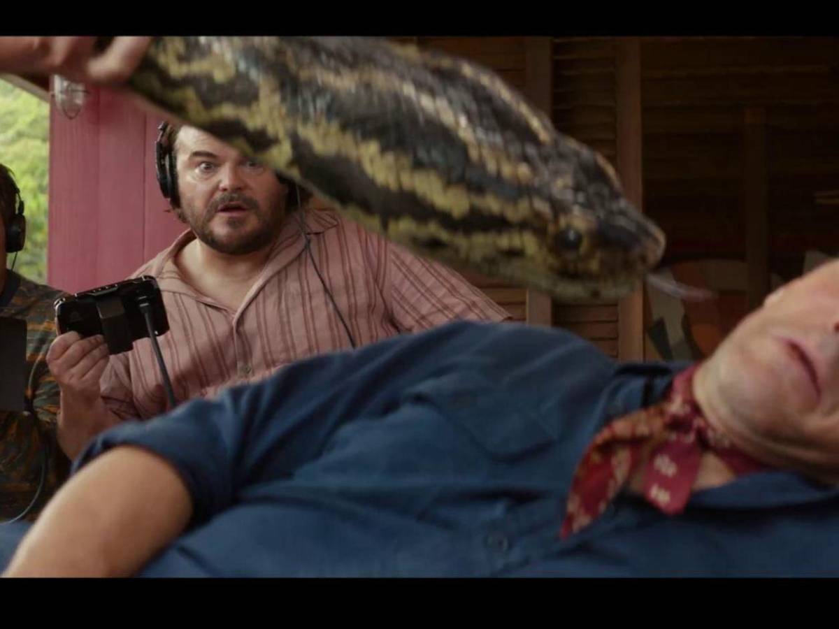 ‘Anaconda’, la película de 1997 que vuelve con Jack Black y Paul Rudd