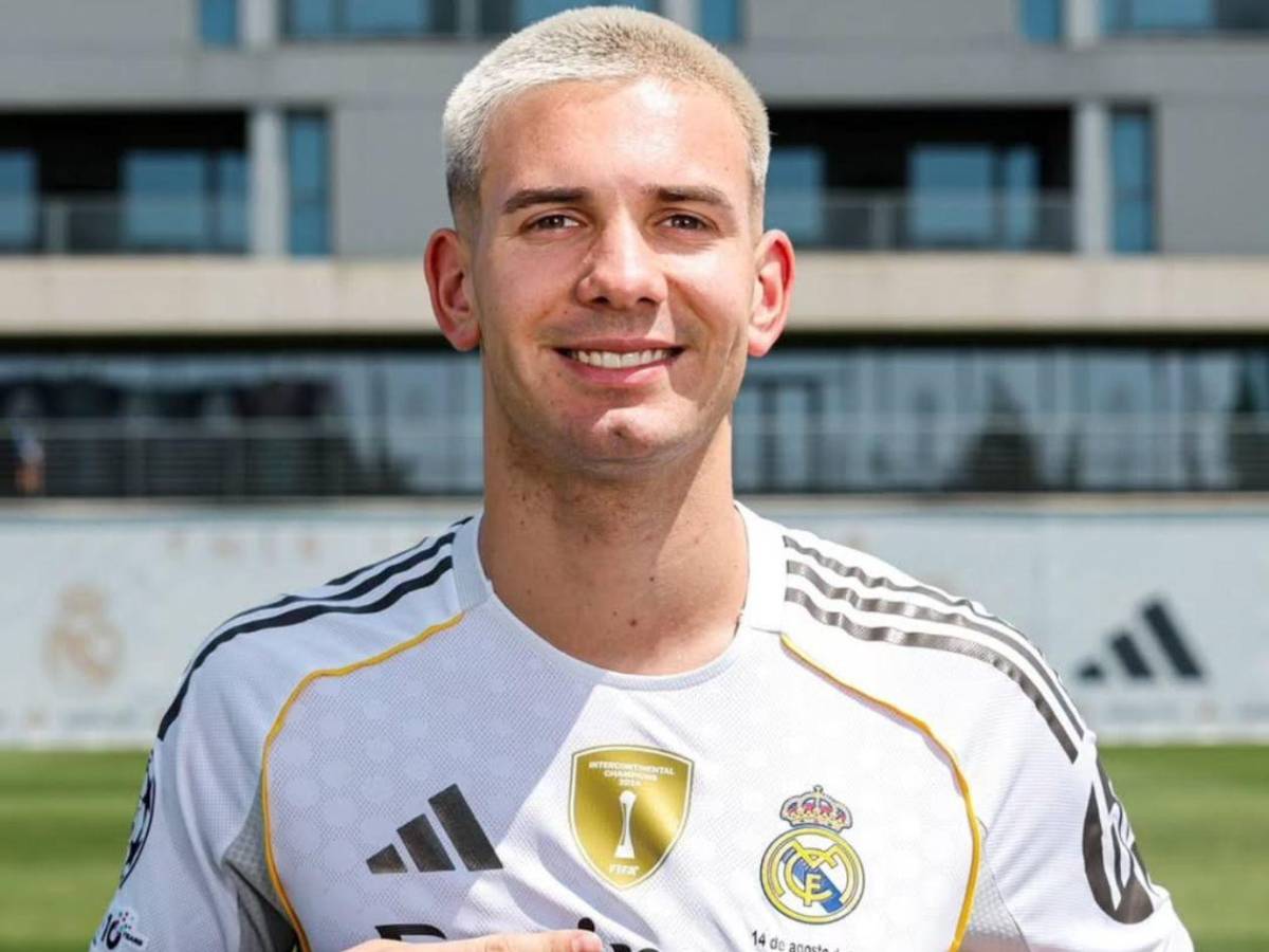 Presentación de Mastantuono, su dorsal y el error que cometió el Real Madrid