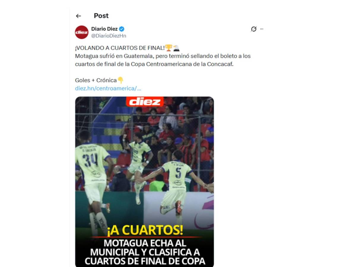 ¡Locura del Motagua en Guatemala! Pero un hecho insólito lo eclipsó todo