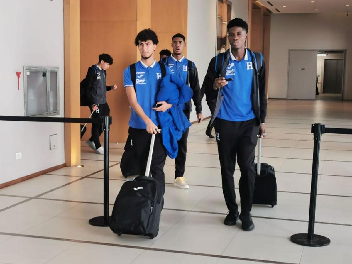 Honduras llegó a Argentina para jugar el Mundial Sub-20