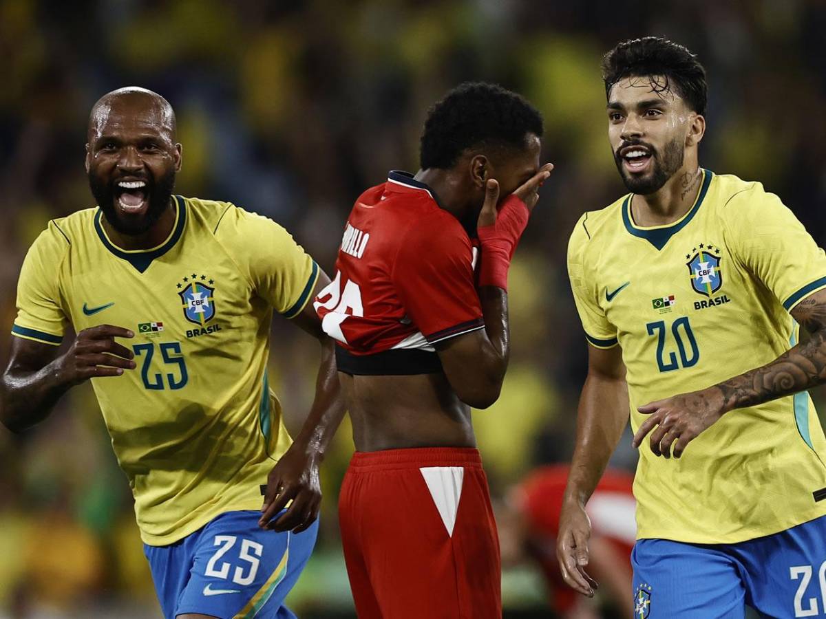 La penosa imagen de Panamá tras goleada en Brasil antes del Mundial y show de Vinicius