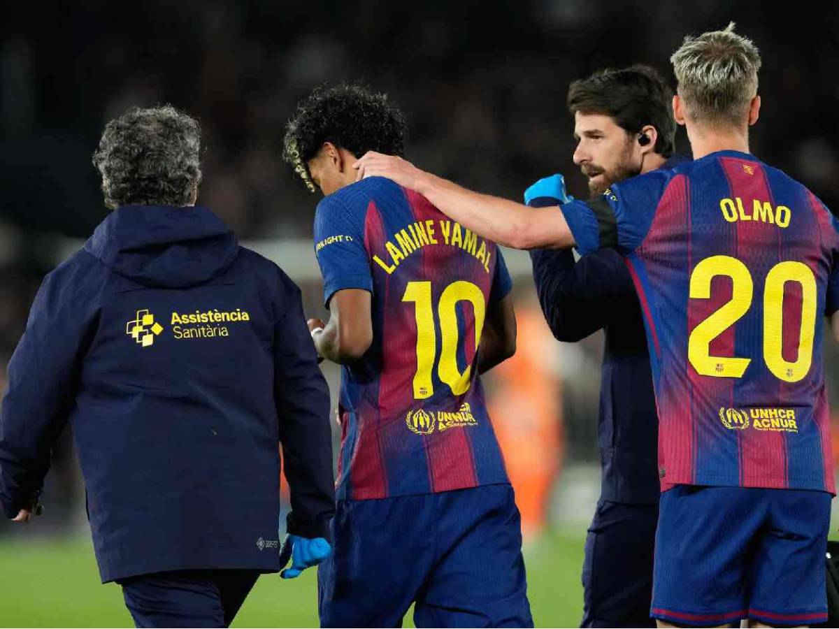Yamal preocupa al Barcelona y hubo emergencia; hincha da el susto en pleno partido