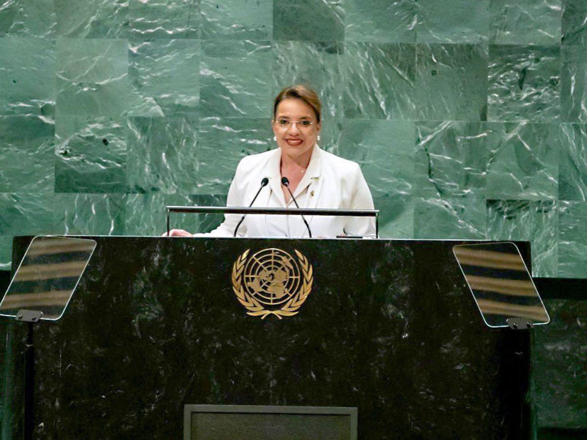 Xiomara Castro propone ante la ONU implementar consultas populares