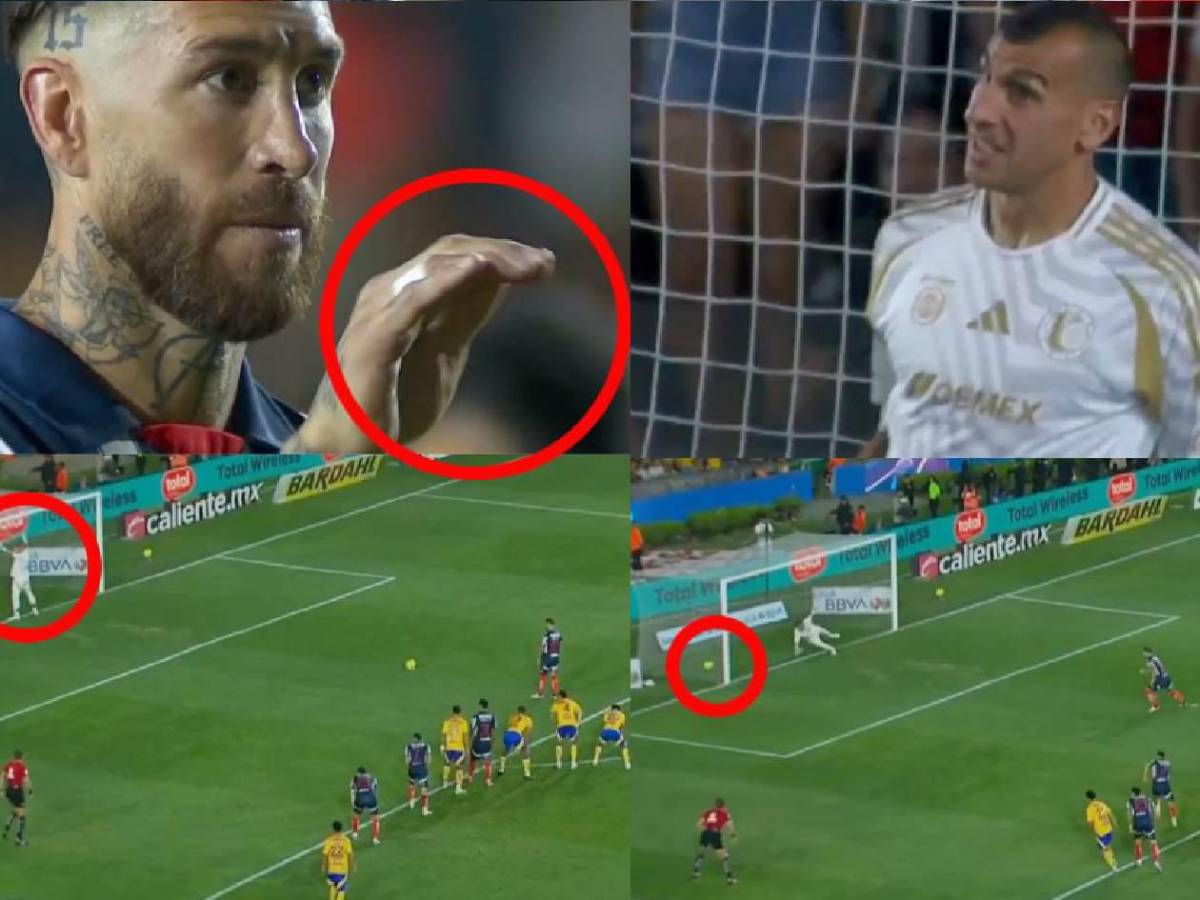 Sergio Ramos sufrió remontada, Nahuel le dio la espalda, expulsados y festejo a lo CR7