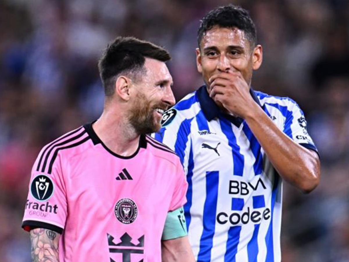 “Me pegó un patadón”: Jugador del Monterrey reveló detalles del duelo contra Messi
