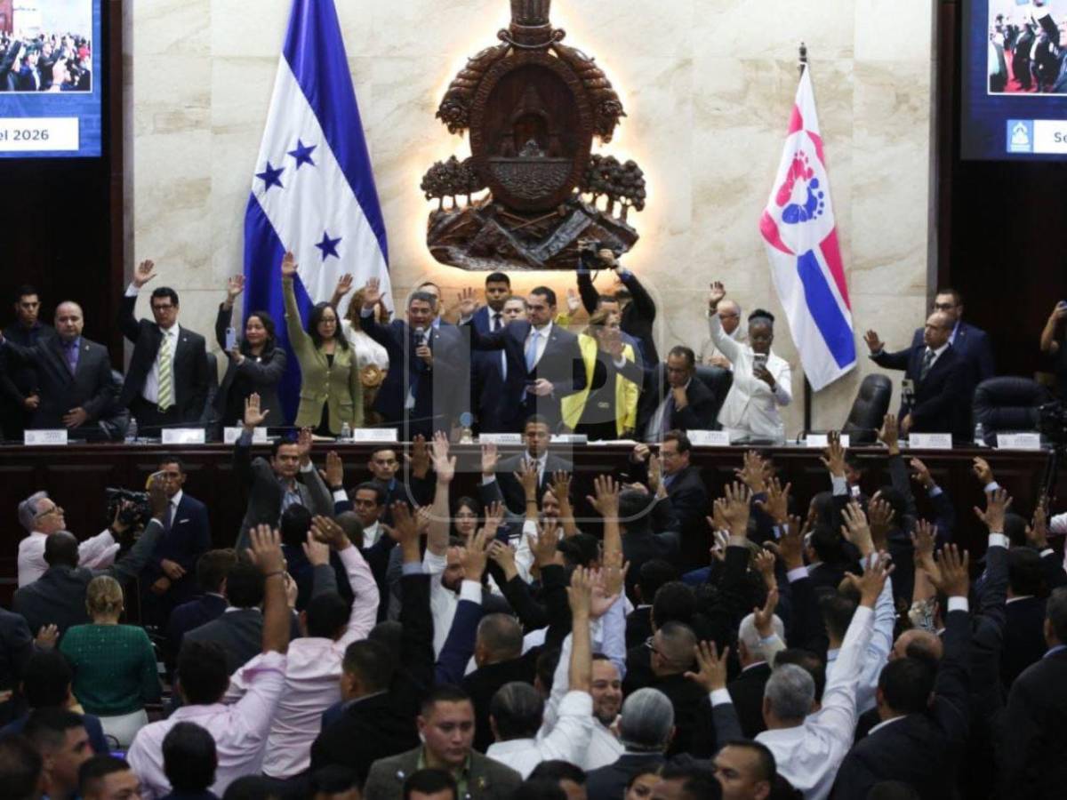 Tensión: Diputados se fueron a los empujones por destitución de Johel Zelaya