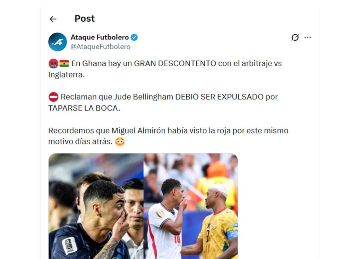 Said Martínez desata debate mundial tras polémica decisión con Jude Bellingham