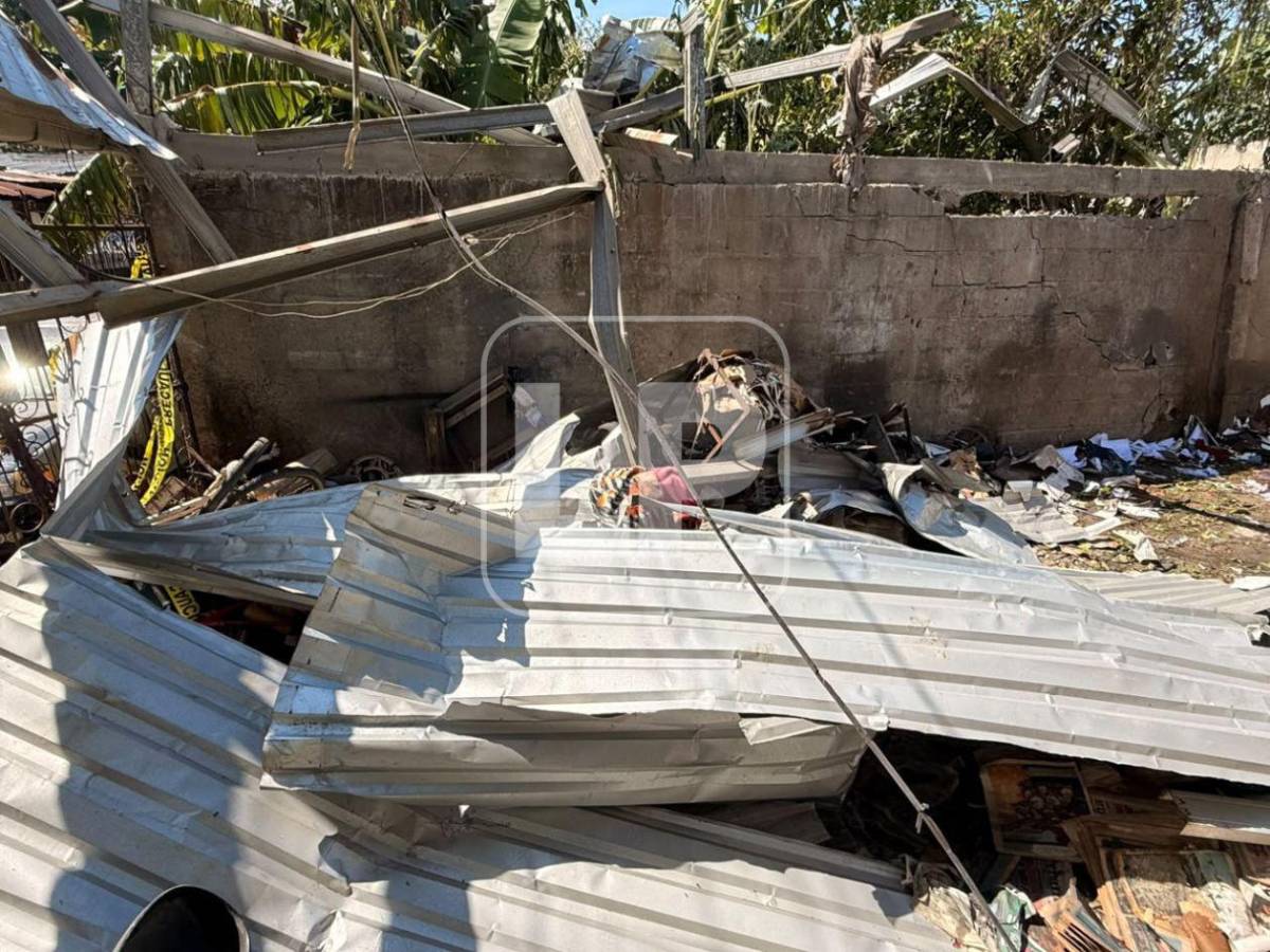 Esto se sabe de la explosión en Chamelecón que dejó un muerto y dos heridos