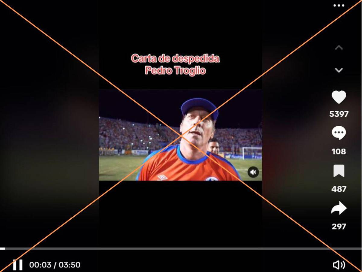 Captura de pantalla a una publicación de TikTok hecha el 18 de diciembre de 2024.