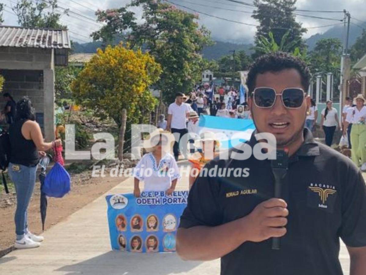 Periodista hondureño sale a buscar tomas desde la montaña y termina mordido por serpiente