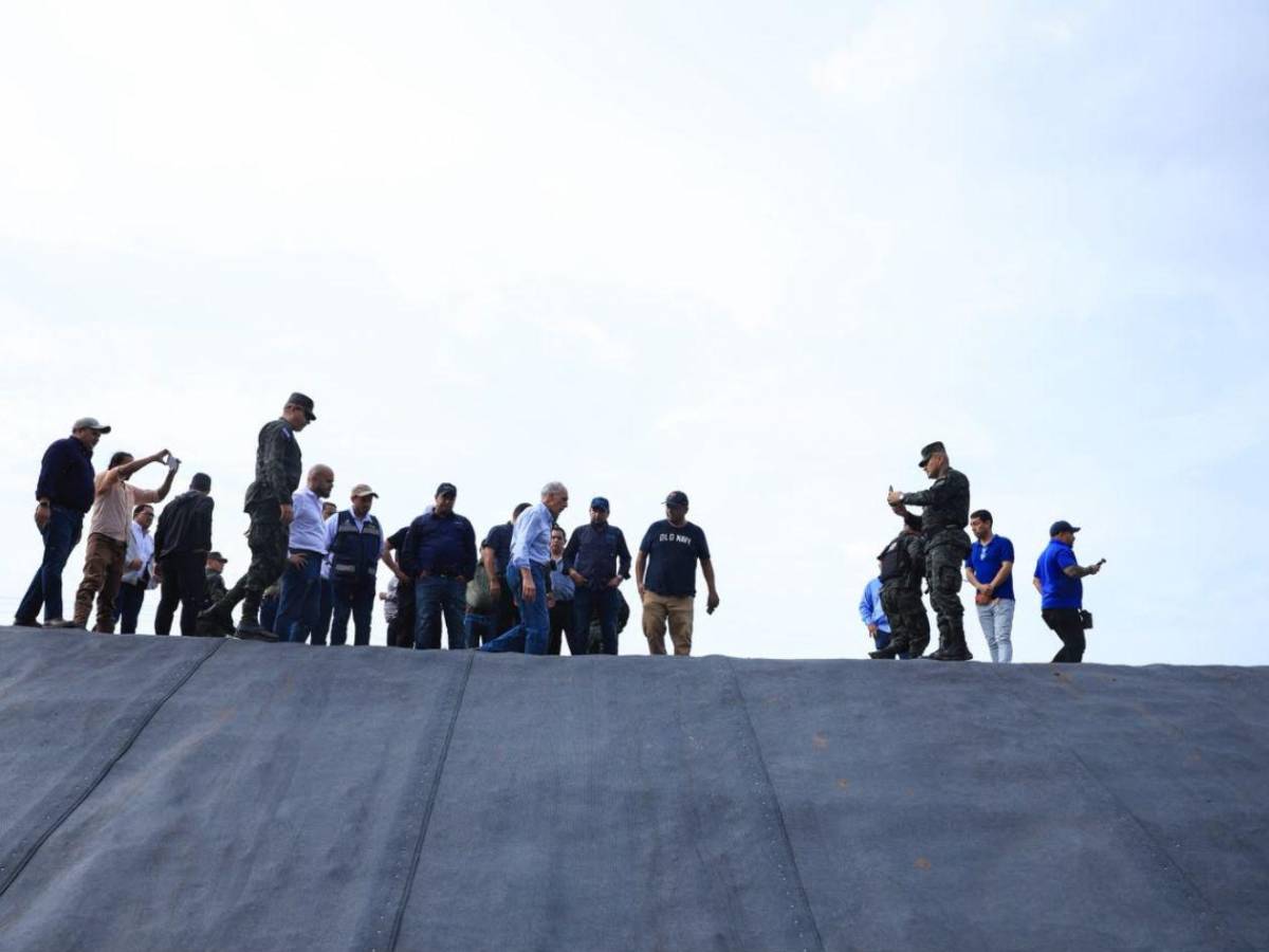 Así funciona la “malla de concreto” que Honduras prueba en bordos del valle de Sula