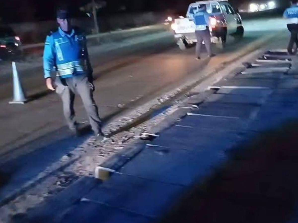 Identifican a motociclista que murió en un accidente en la 27 calle de SPS