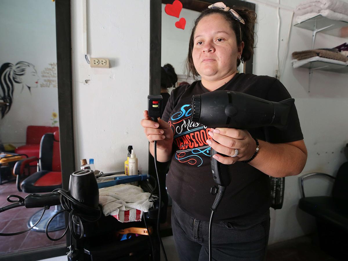 En Juticalpa solo tienen de 15 a 20 minutos de energía al día