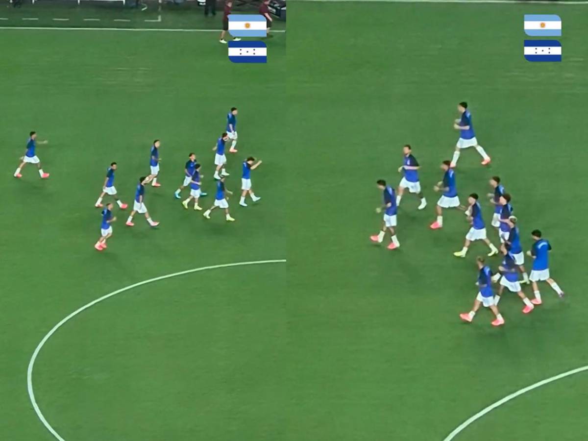 Messi sorprende tras el partido, ¿cambió camiseta? y abrazo histórico para Honduras